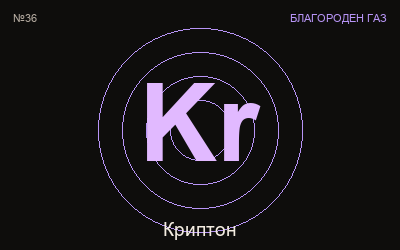 Криптон — химичен елемент