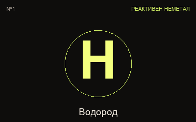 Водород — химичен елемент